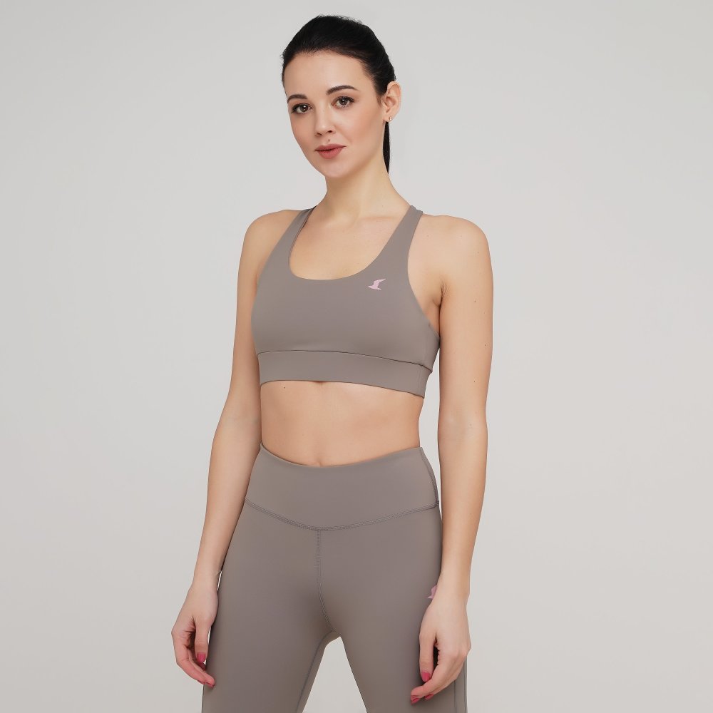 

Женский спортивный топ Lagoa women's low impact sport bra Бежевый 42