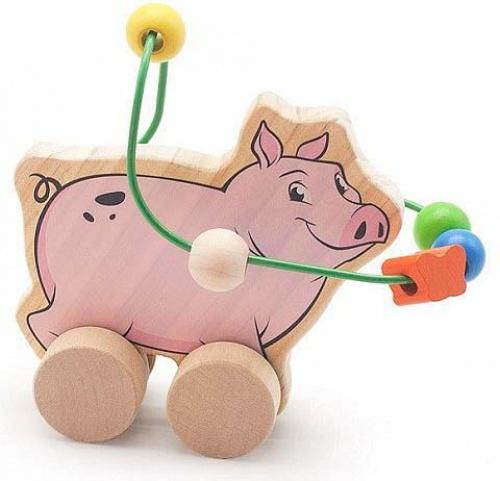 

Лабиринт-каталка Свинья, Мир деревянных игрушек