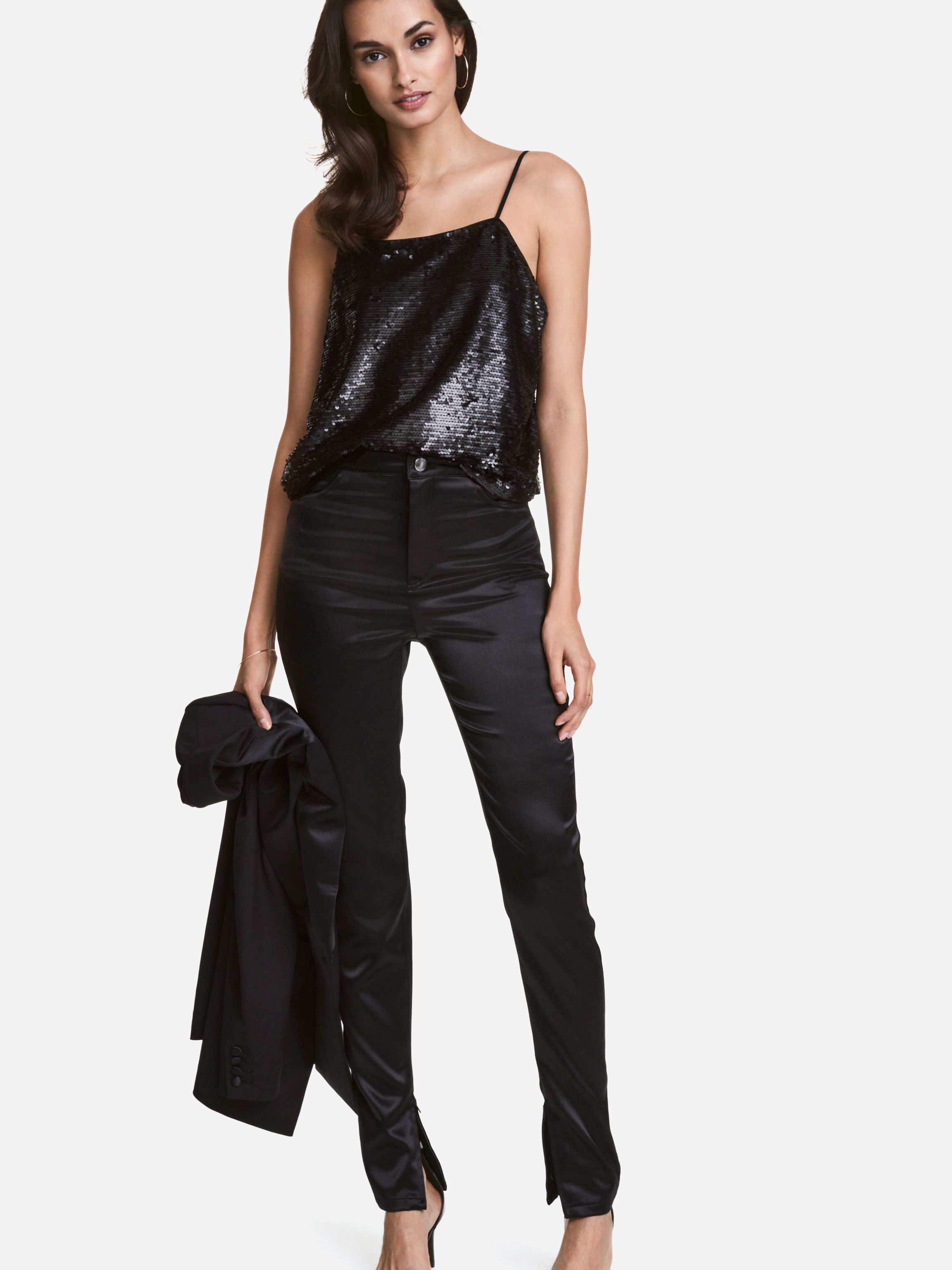 

Брюки H&M 4679615 36 Черные