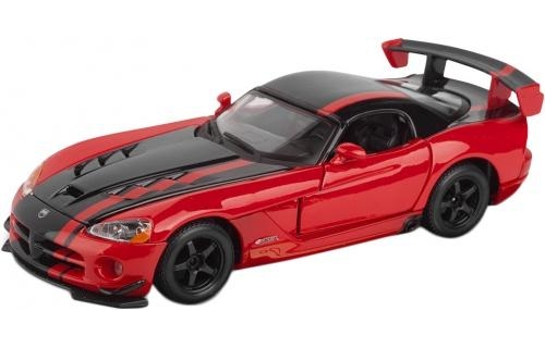 

Модель автомобиля Dodge Viper SRT 10 ACR, 1:24, Bburago (красно-черный)