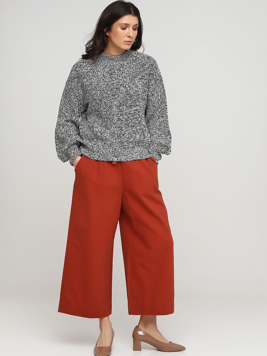 

Брюки Monki 5510890 M Кирпичные