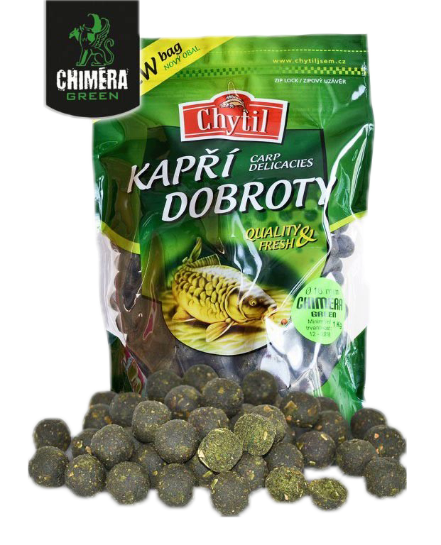 

Бойлы Chytil Chimera Green (Химера Зеленая) 20 мм 1 кг (BCHG20/1KG)