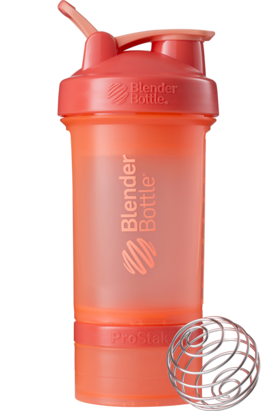 

Шейкеры Blender Bottle Pro Series ProStak 650 мл коралловый (Coral)