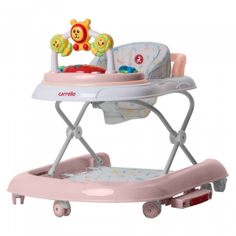 

Ходунки CARRELLO Libero CRL-9602/2 Rose 3 в 1 (ходунки, гойдалка, каталка)