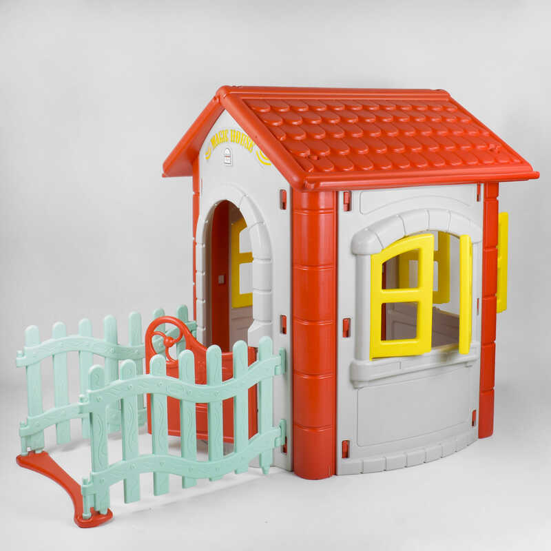 

Игровой домик Pilsan Magic House СЕРЫЙ С КРАСНЫМ, р. 1,30 м*2,00 м 06-194