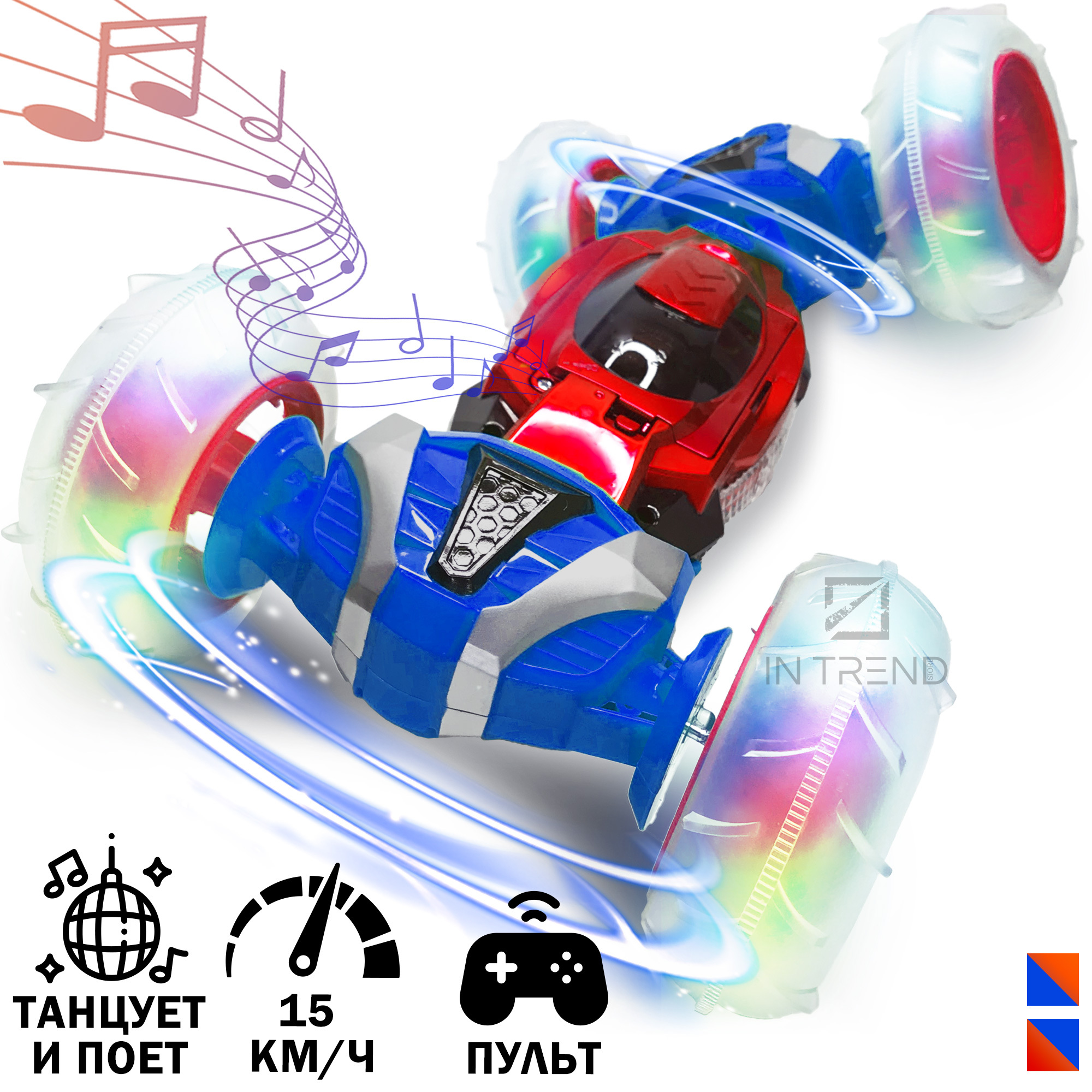 

Р.К.Всюдихід-трюкач twist Z19S акум.USB.муз.світ.кор.40*18,5*24 /12/