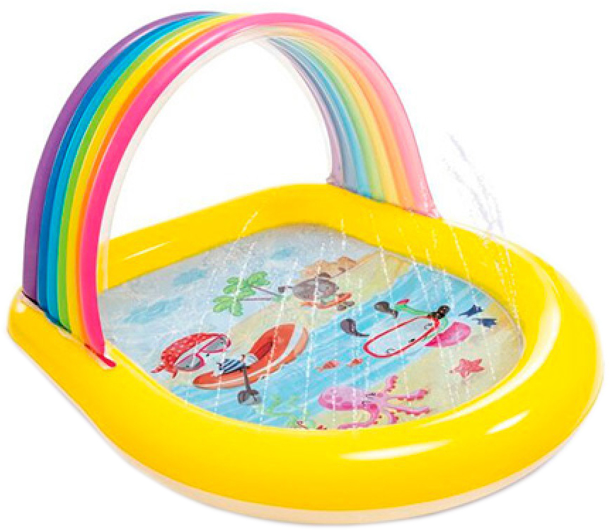 

Игровой центр надувной Intex 57156 Радужные Фонтаны 147x130x86 см (57156)
