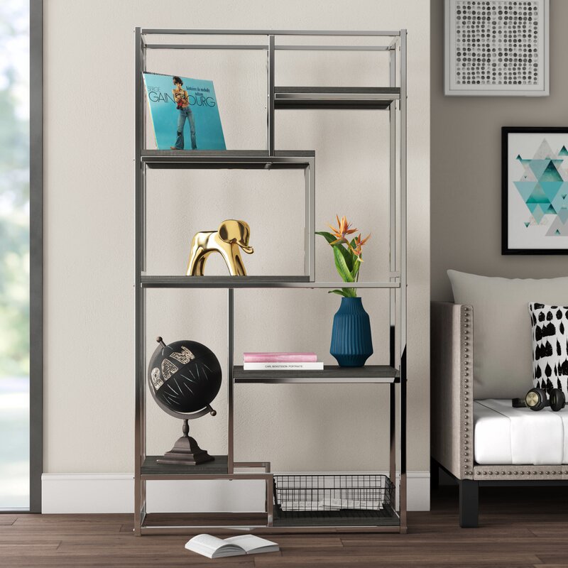 

Геометрический книжный шкаф-полка Cohan - Little Room Baby House (WFR-100180-02-1036)