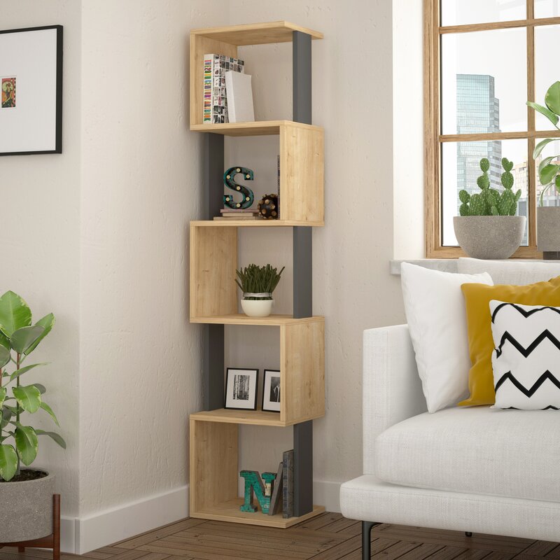 

Геометрический книжный шкаф-полка Ackie - Little Room Baby House (WFR-100663-02-1036)
