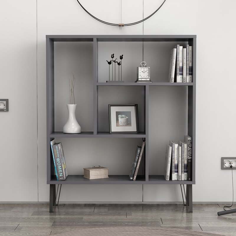 

Геометрический книжный шкаф-полка Ackeem - Little Room Baby House (WFR-100715-02-1036)