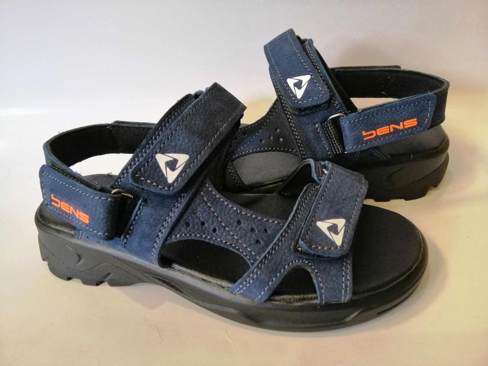 

Босоножки для мальчика Alex-Benz 4 VN blue синие р.34-21,8 см