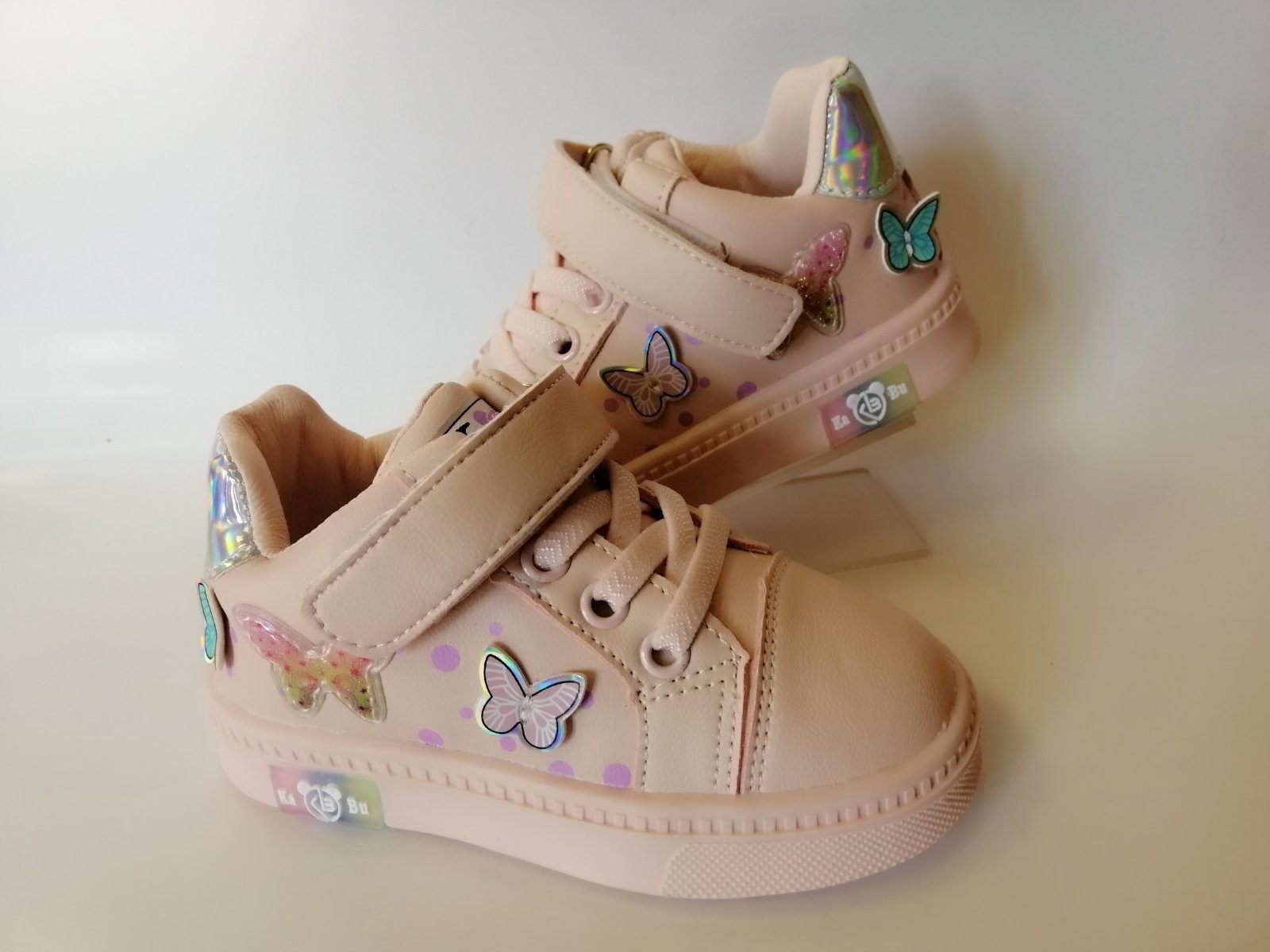

Кеды для девочки Clibee 208-l pink розовые р.22-13,5 см