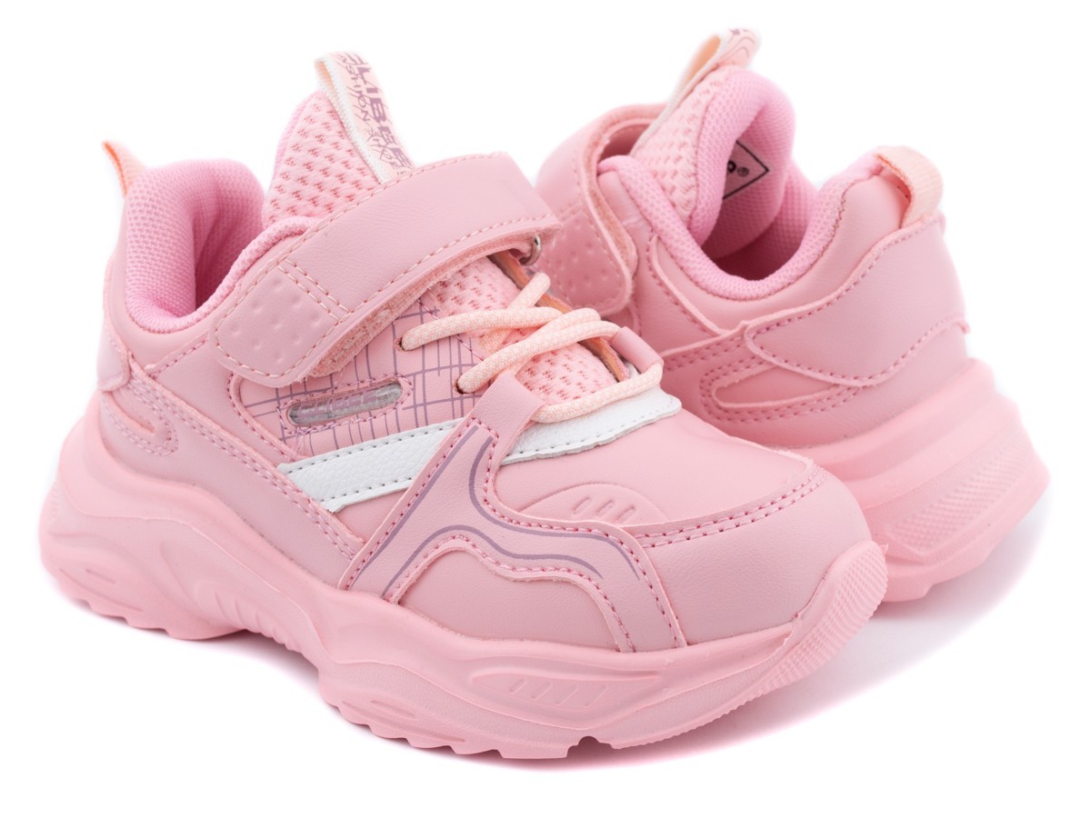 

Кроссовки для девочки Clibee 981-F pink розовые р.30-18,3 см