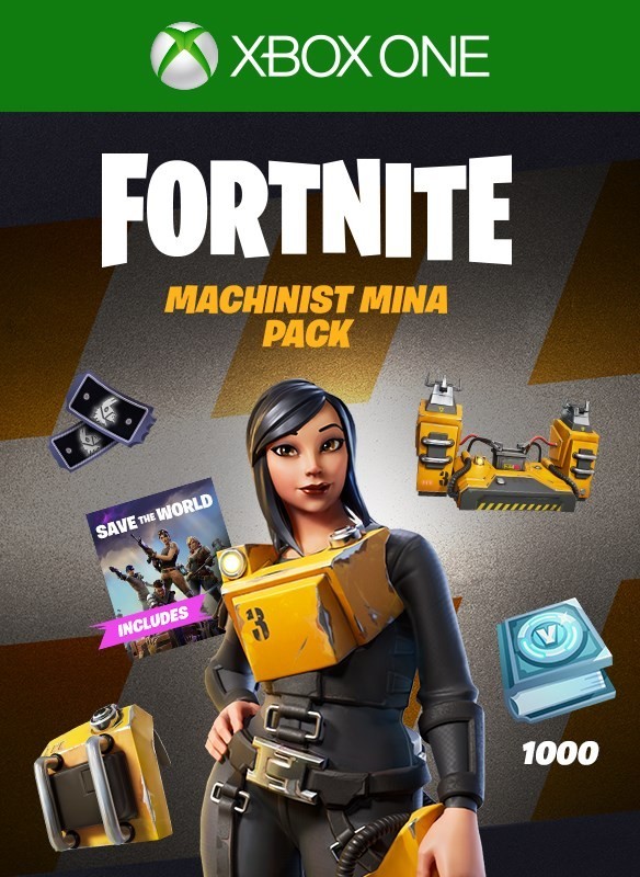 

Ключ активации Fortnite - Machinist Mina Pack Фортнайт набор «Роботехник Мина» для Xbox One/Series