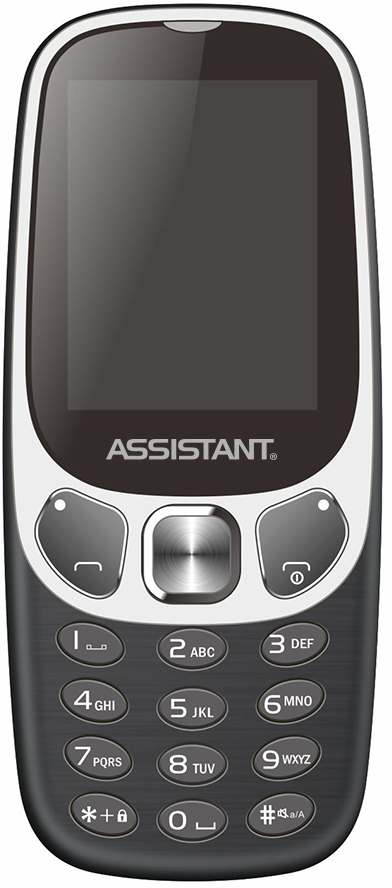 

Мобильный телефон Assistant AS 203 Black