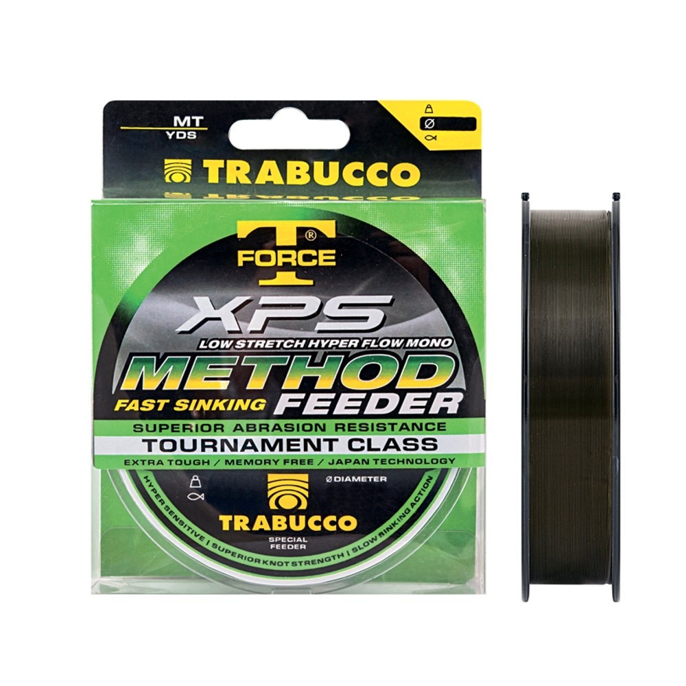 

Леска Trabucco T-Force XPS Method Feeder 0,283мм 9,7кг 300м