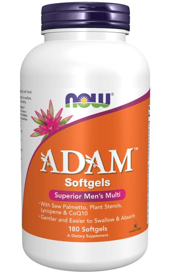 

Витамины NOW Adam Men's Multiple Vitamin Softgels 180 капcул (4384301017)