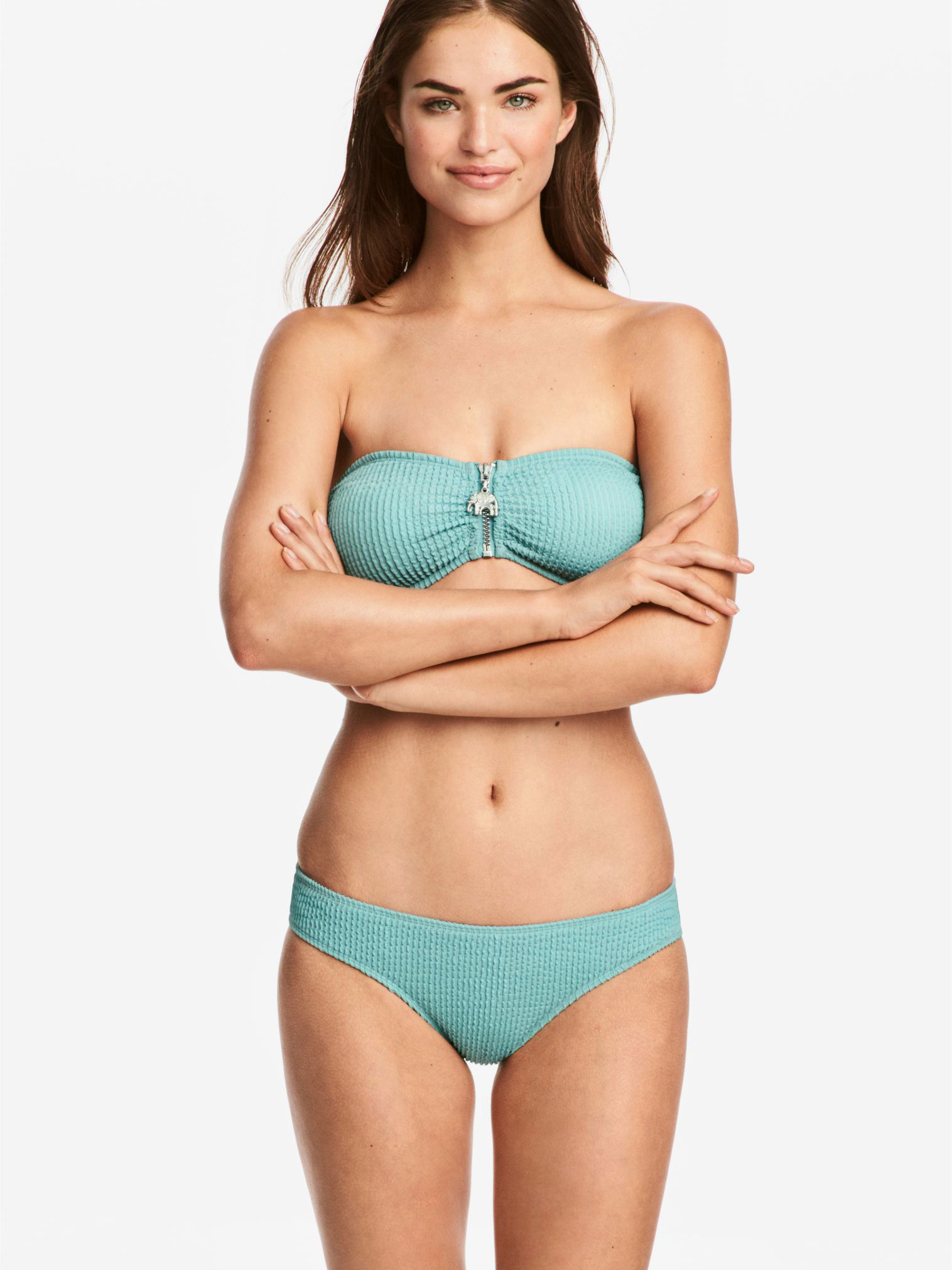 

Нижняя часть купальника H&M 1704-27166635  Бирюзовая, Нижняя часть купальника H&M 1704-27166635 38 Бирюзовая