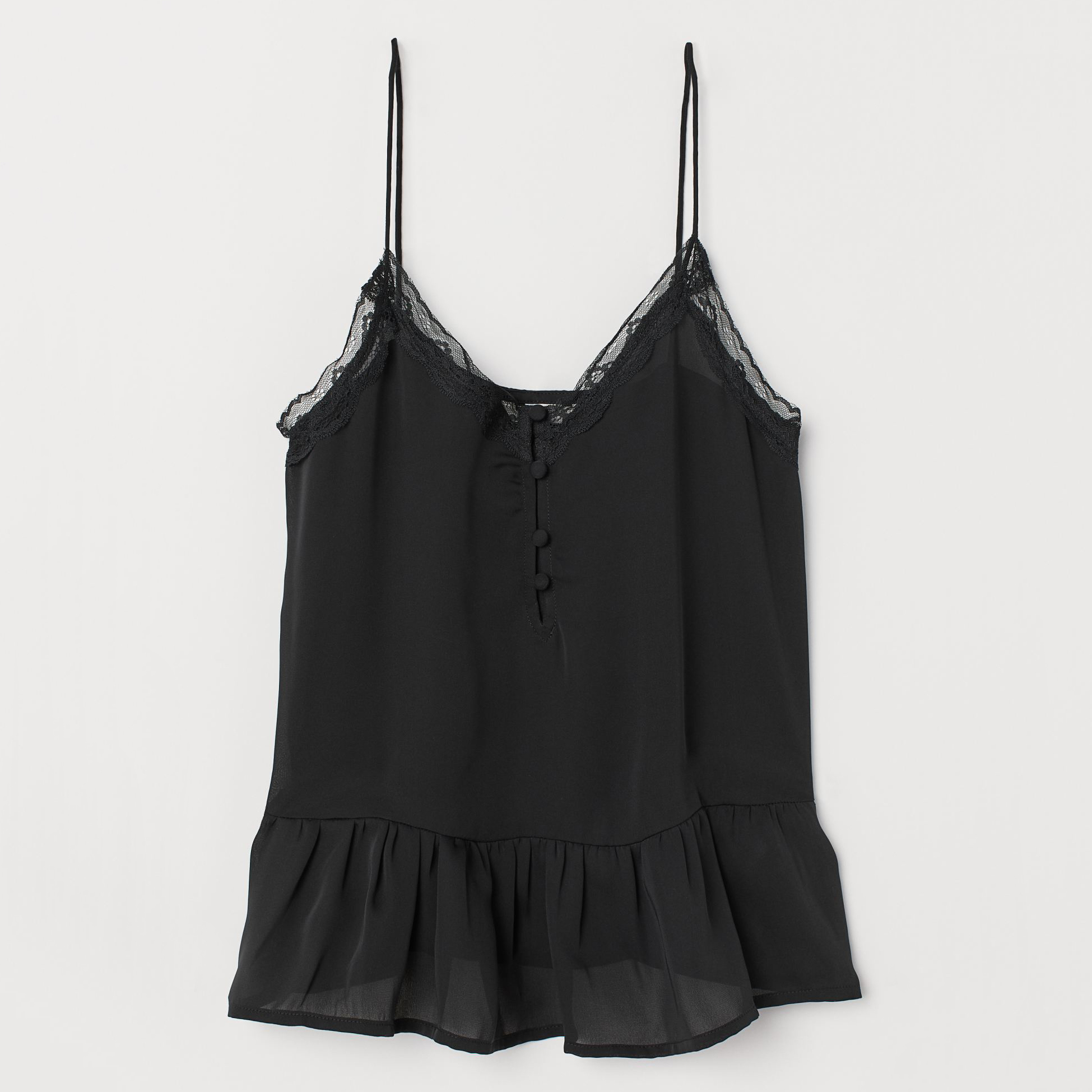 

Топ H&M 1804-6856858 50 Черный
