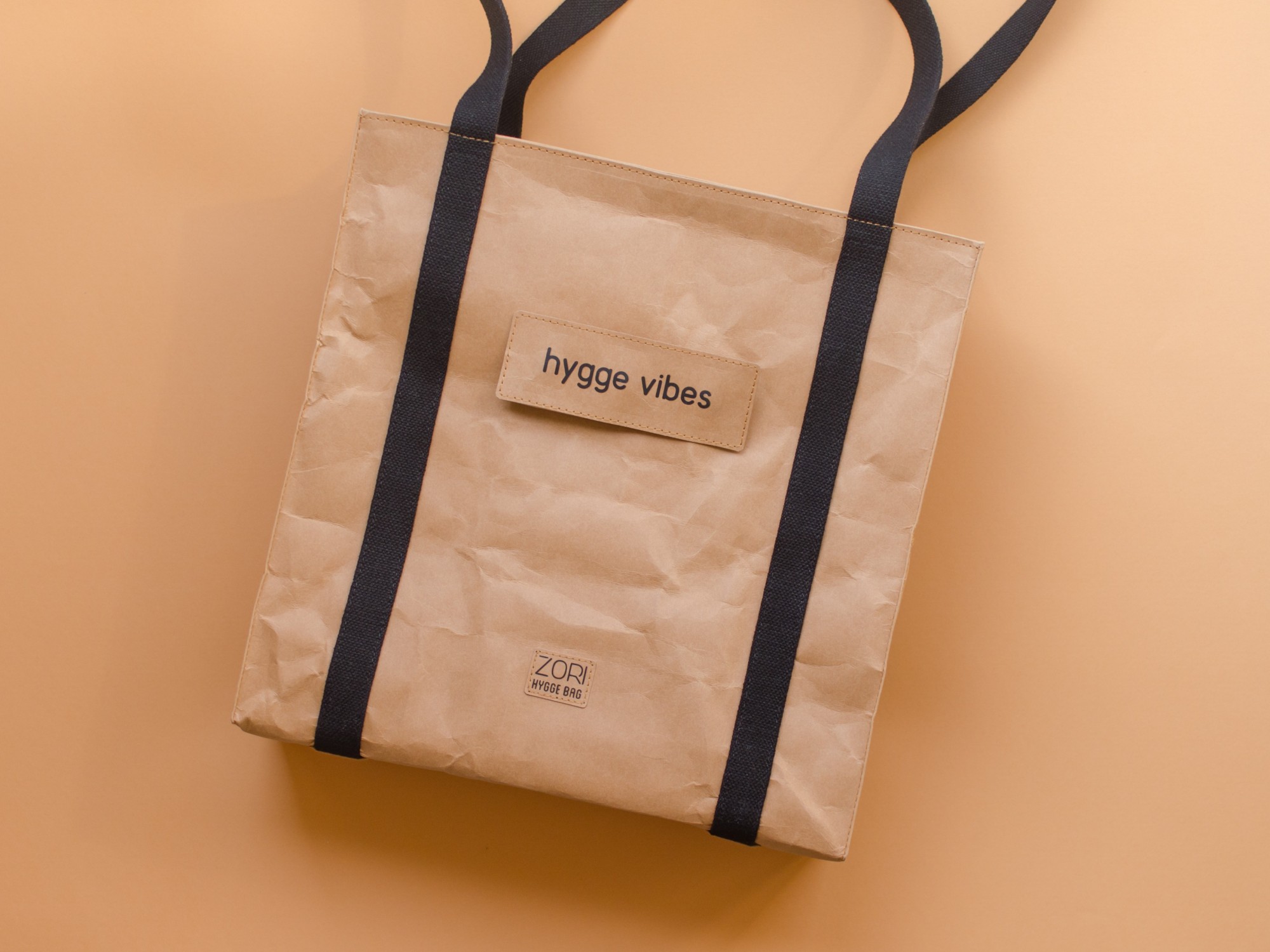 

Сумка Шоппер Zori Hygge Bag LIBRA из текстильного крафта 34 х 34,5 х 12 см Бежевый с Пином S01KP