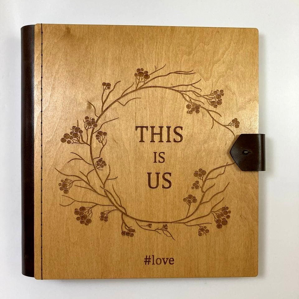 

Деревянный фотоальбом This is Us 34х32.5 см FILWOOD
