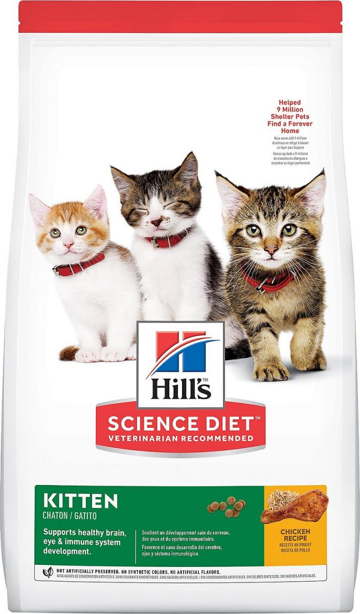 

Сухой корм для котят Hills Kitten Healthy Development with Chicken 1,5 кг