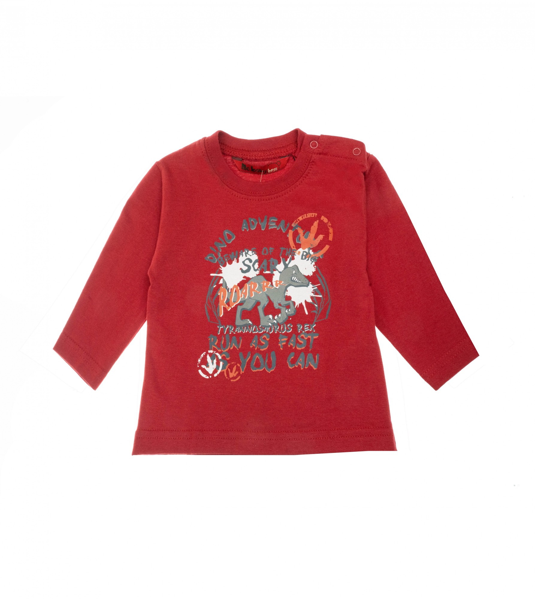 

Футболка с длинным рукавом Losan Mc baby boys (027-1209AC/283) Темно-красный M3-62 см