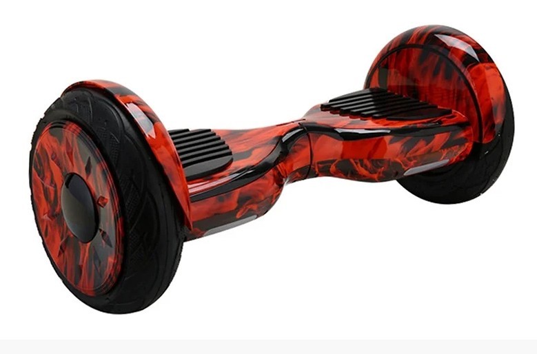 

Гироборд Smart Balance 10.5 дюймов (сумка, блютуз-колонка, подсветка, самобаланс) Красное пламя