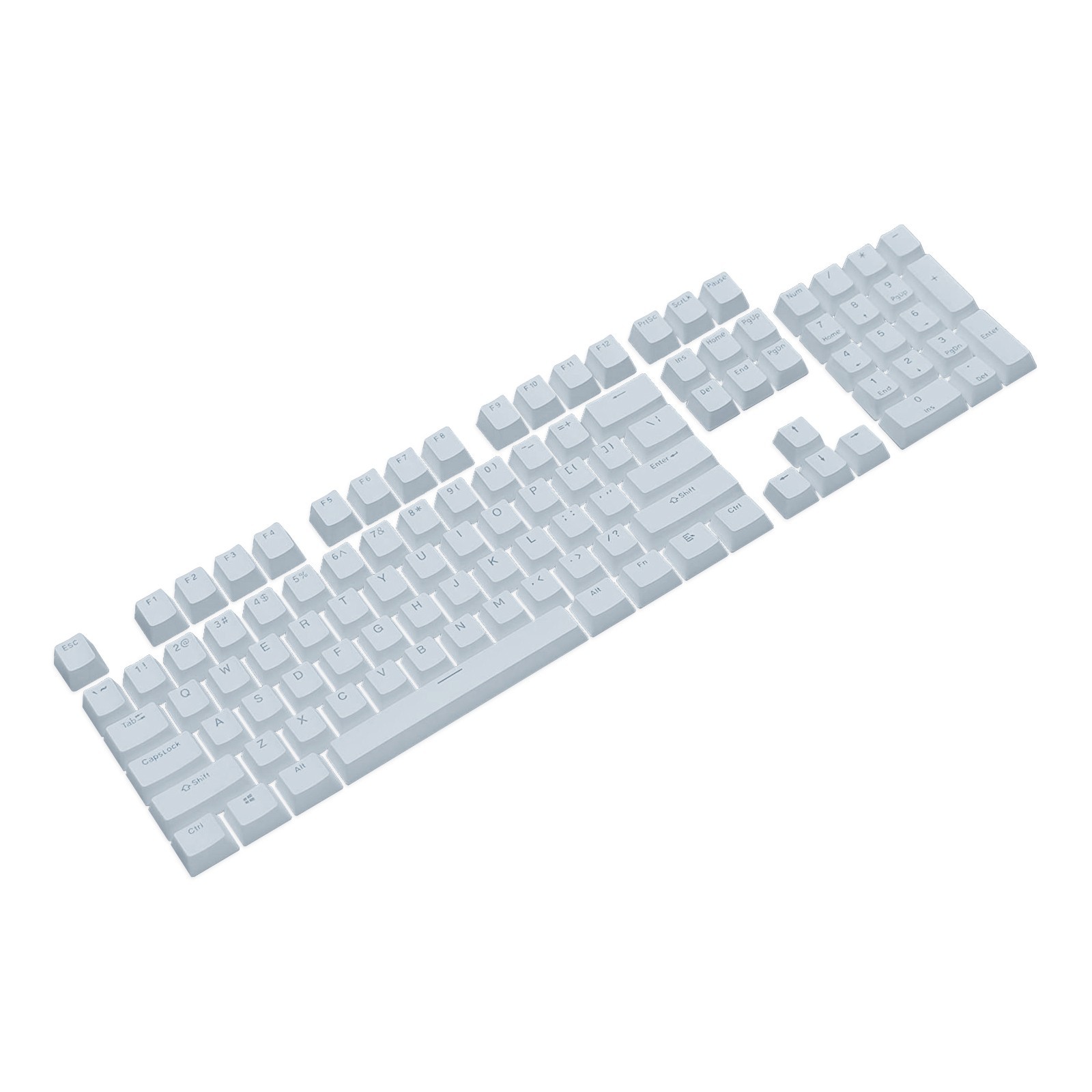 

Набор кейкапов PBT ANSI / ISO ENG Blue (KC-005)
