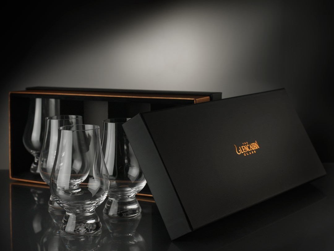 

Набор бокалов для виски Glencairn Glass 4 бокала 200 мл в подарочной коробке (GGx4)