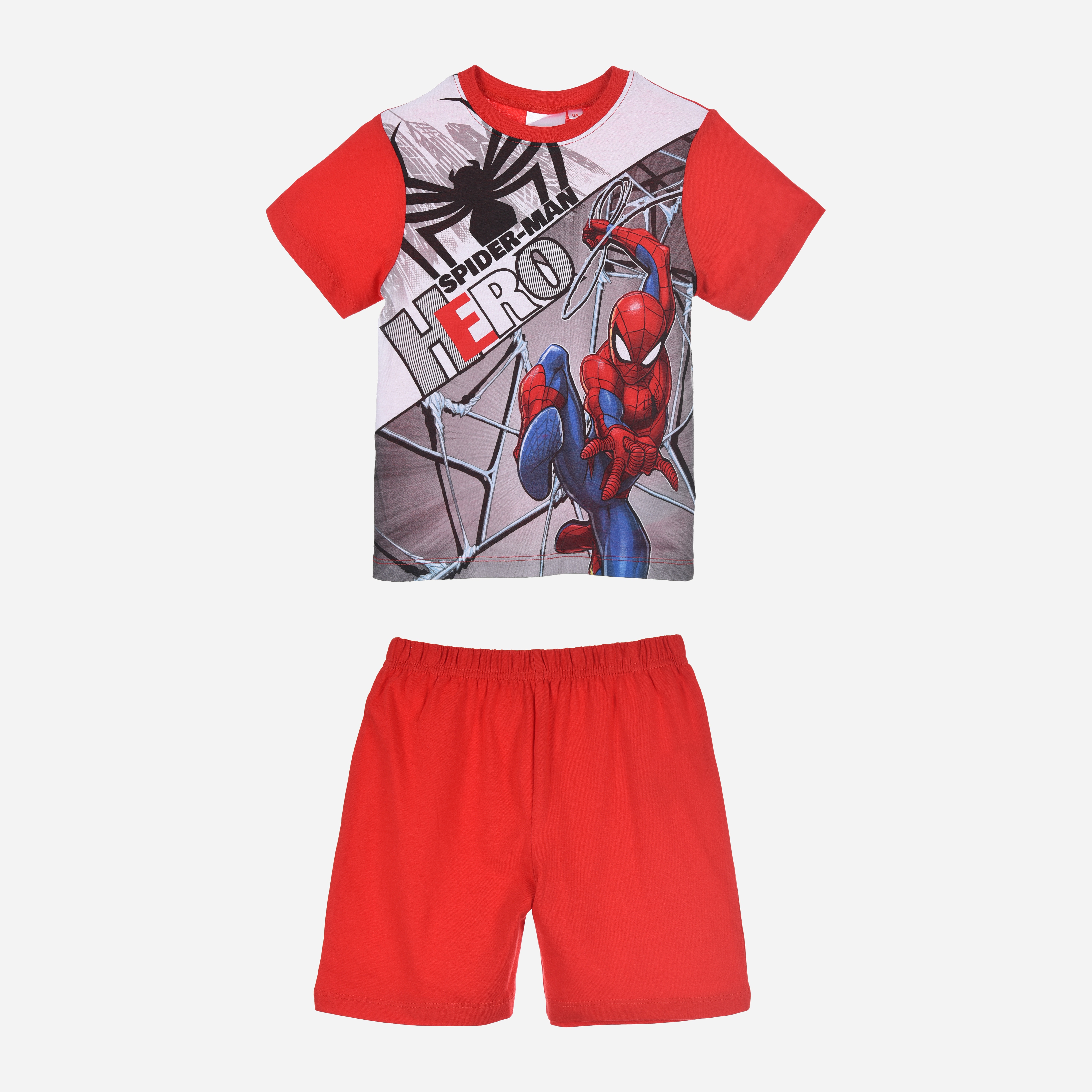

Пижама (футболка + шорты) Disney Spiderman UE2036 98 см Красная