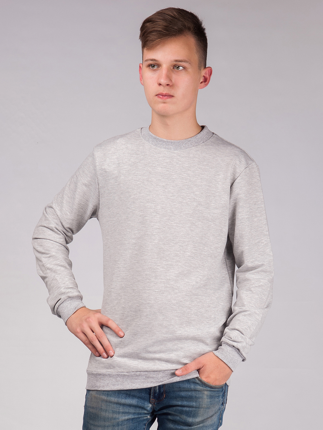 

Свитшот Malta BSМ276-13 XXL (54) Светло-серый