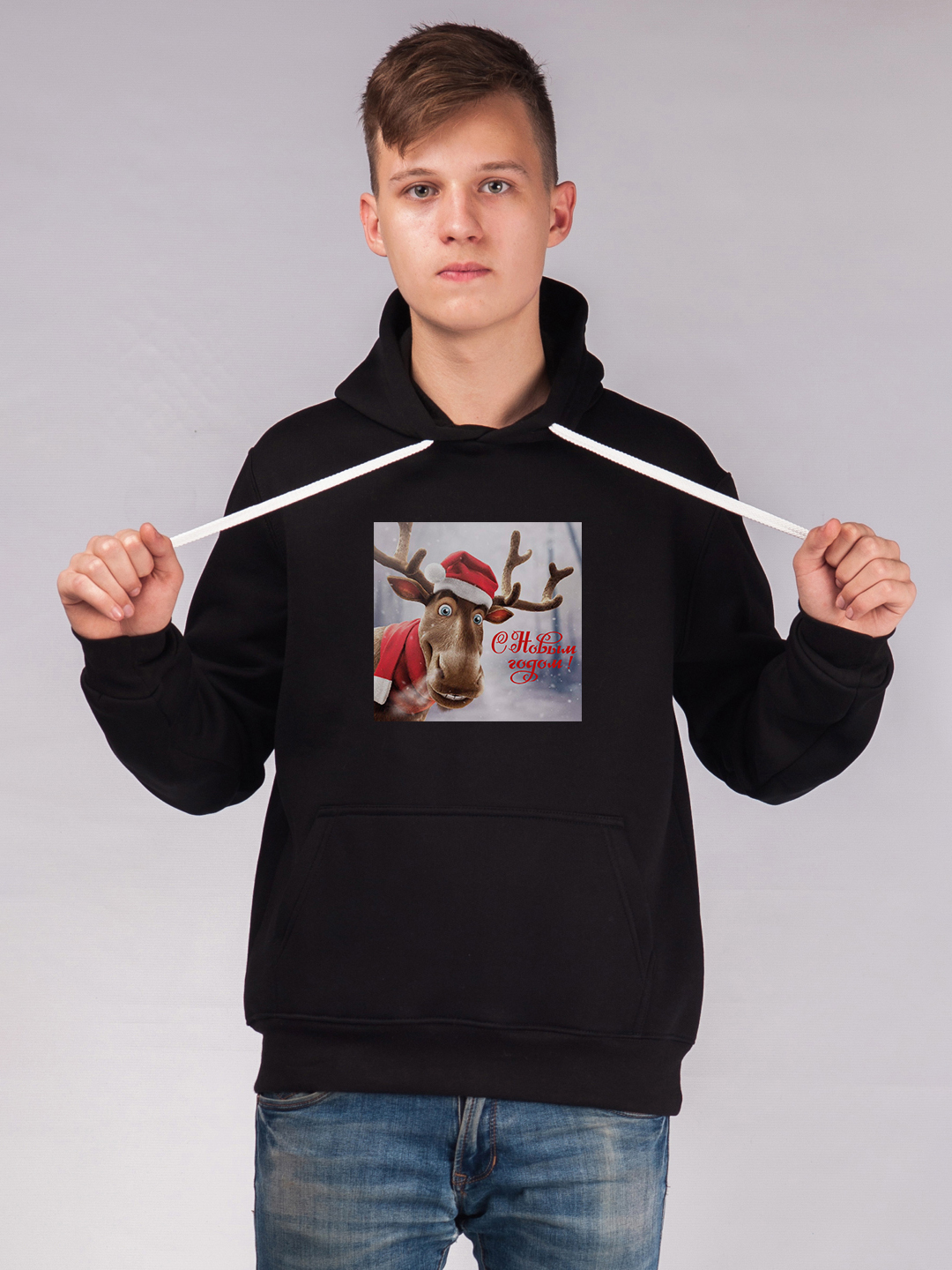 

Худи Malta М429-14-РЧ Deer Hat L (50) Черное