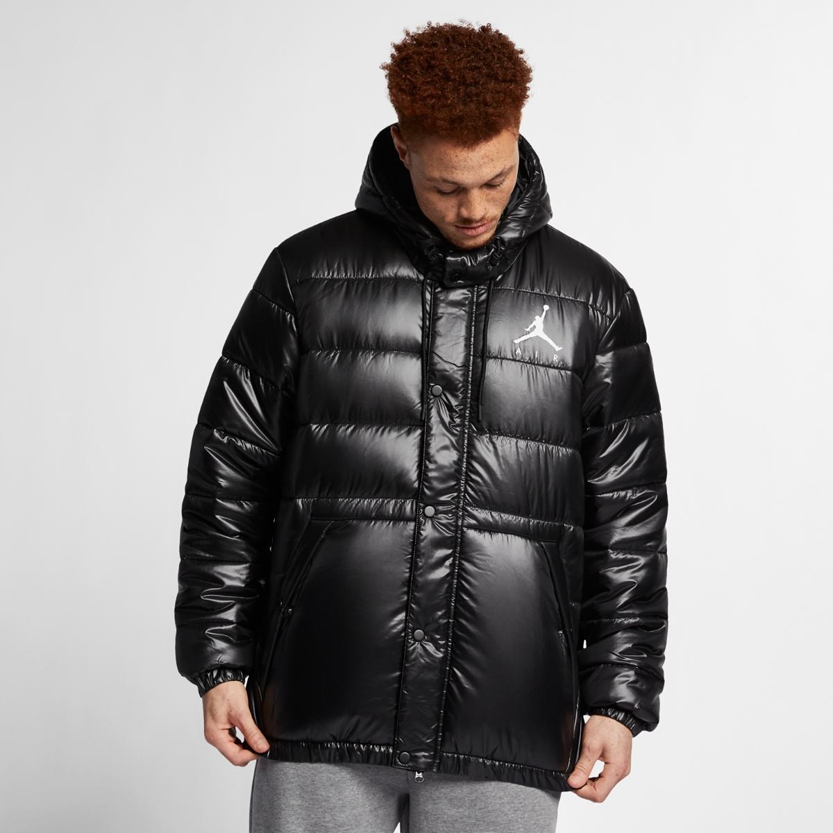 Jordan jumpman discount puffer red