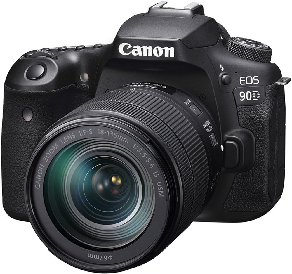 Акція на Фотоаппарат Canon EOS 90D EF-S 18-135mm IS USM Kit Black (3616C029) Официальная гарантия! від Rozetka UA