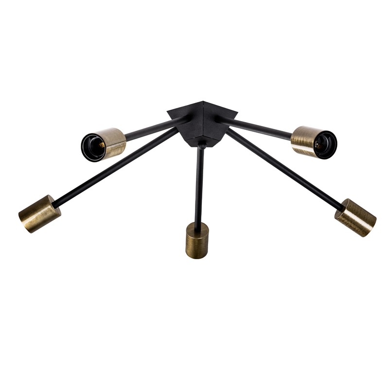 

Люстра Atmolight Attic K-5 C320 Black /brush/gold (1851430)