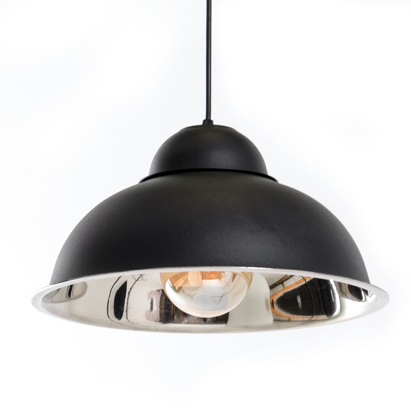 

Подвесной светильник Atmolight Bell P360 Black /steel (1391162)