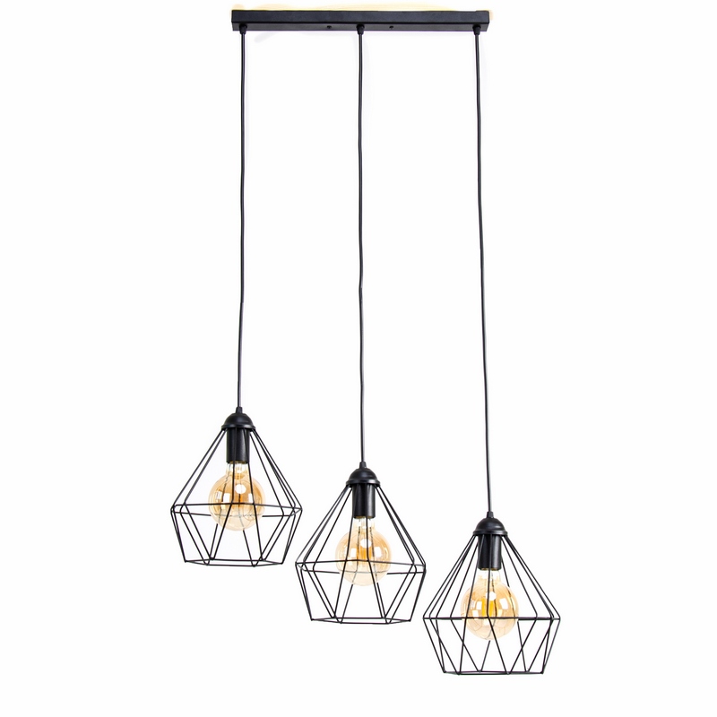 

Подвесной светильник Atmolight Crystal C235-450-3 Black (2111311)
