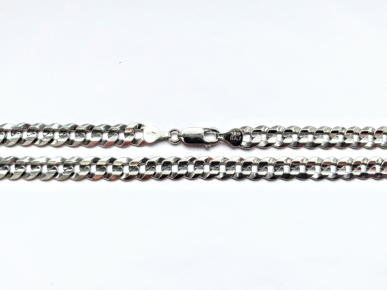 

Серебряная мужская цепочка Италия 50см 64874