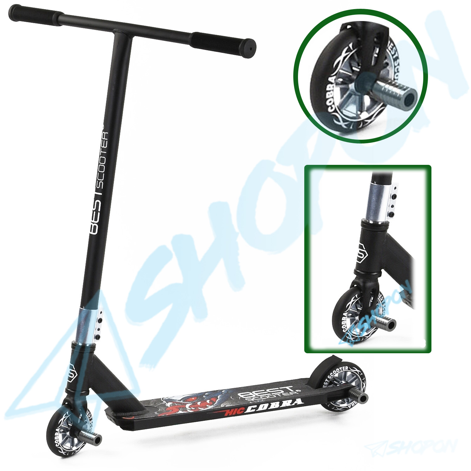

Самокат трюковый Best Scooter трюковой самокат, для трюков RT-5679 трюковий для трюків, синий
