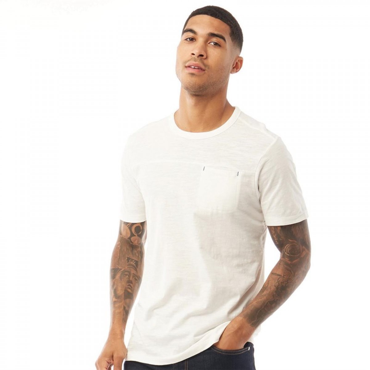 

Футболка JACK AND JONES Pierce Neck Cloud Dancer White, XL (50)