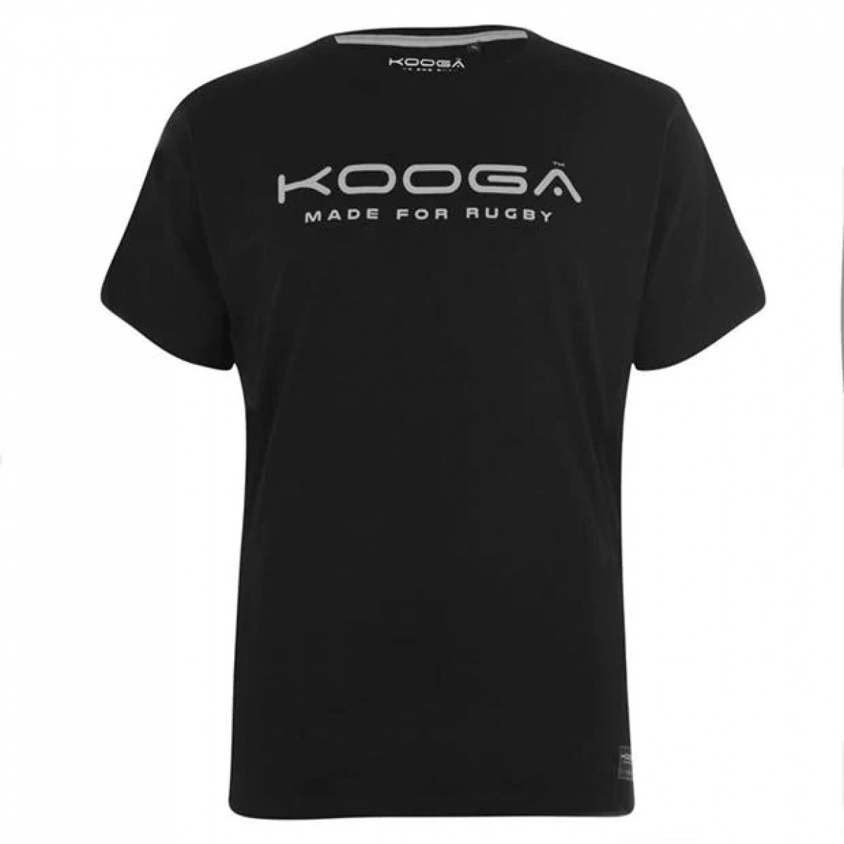 

Футболка KooGa Cotton Logo BLACK/SILVER, M (46)