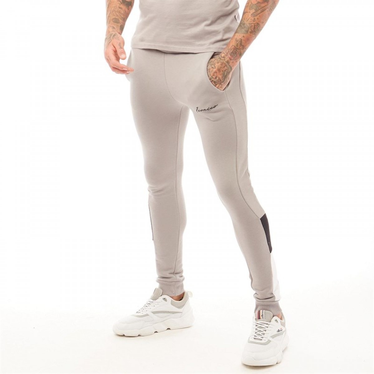 

Спортивные штаны Iconico Couture Block White/Grey Multi, L (48)