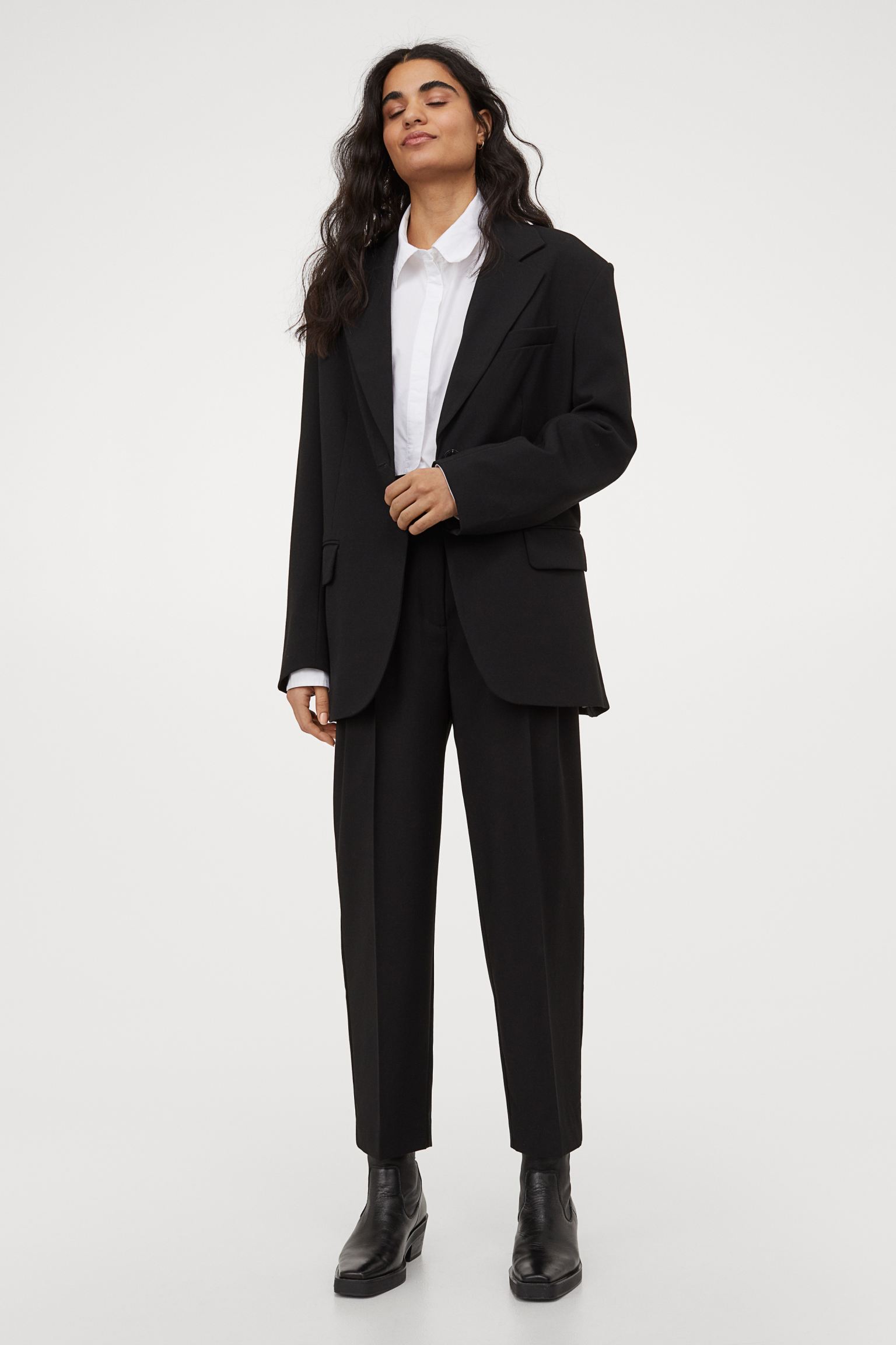 

Брюки H&M 48 черный 3039097212