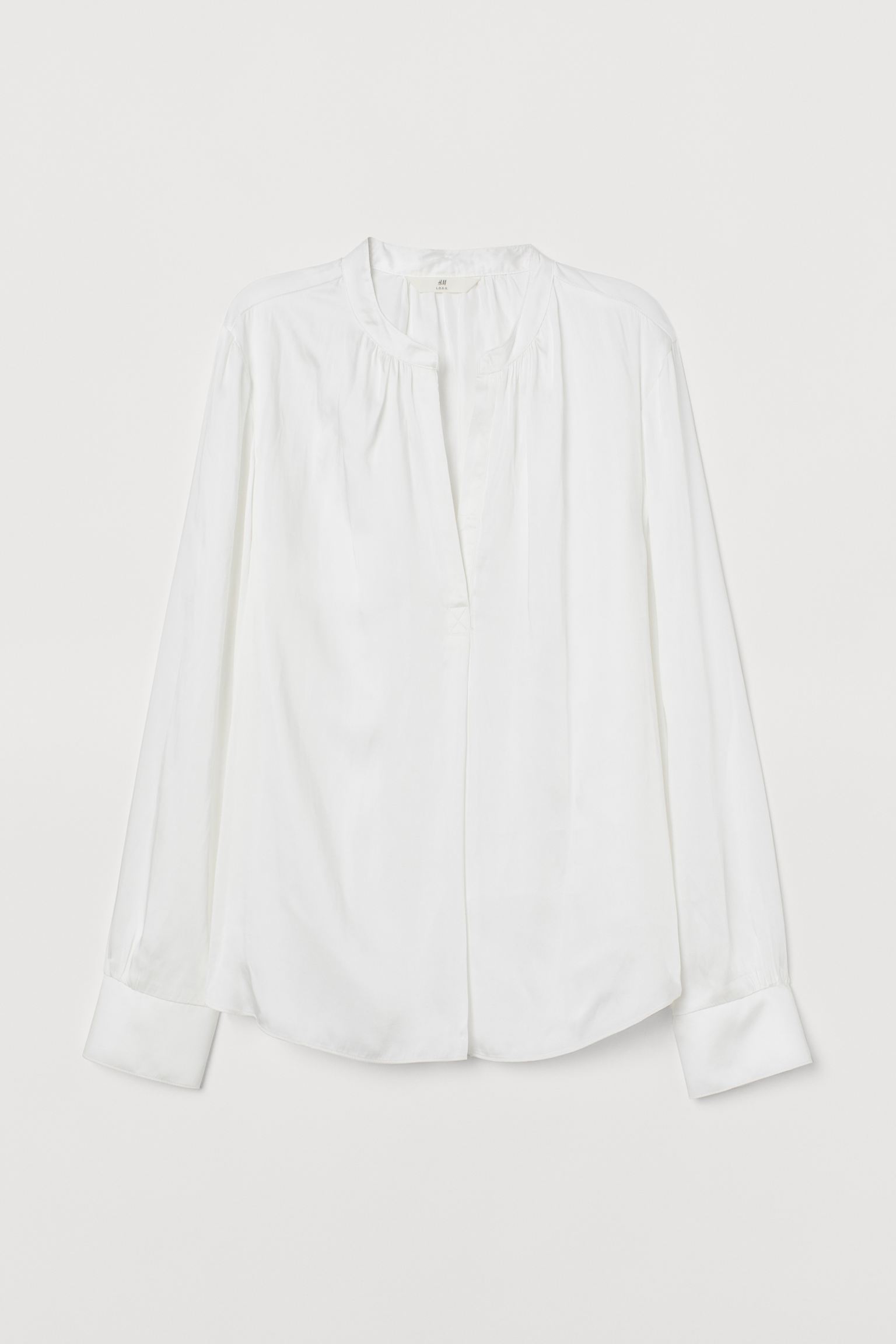 

Блуза H&M  белый 16047872600, Блуза H&M 44 белый 16047872600