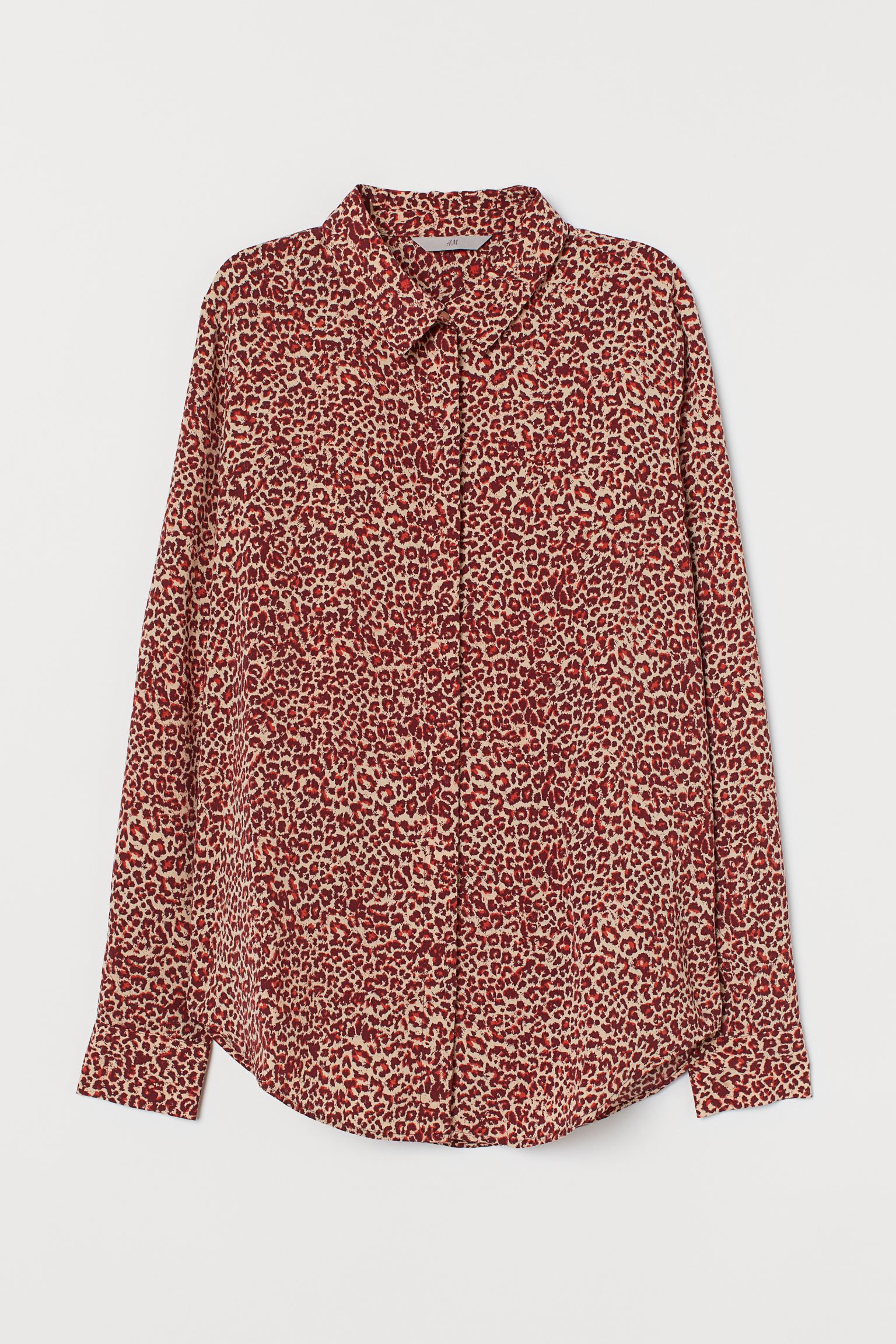 

Блуза H&M  красный узор 26036956320, Блуза H&M 32 красный узор 26036956320