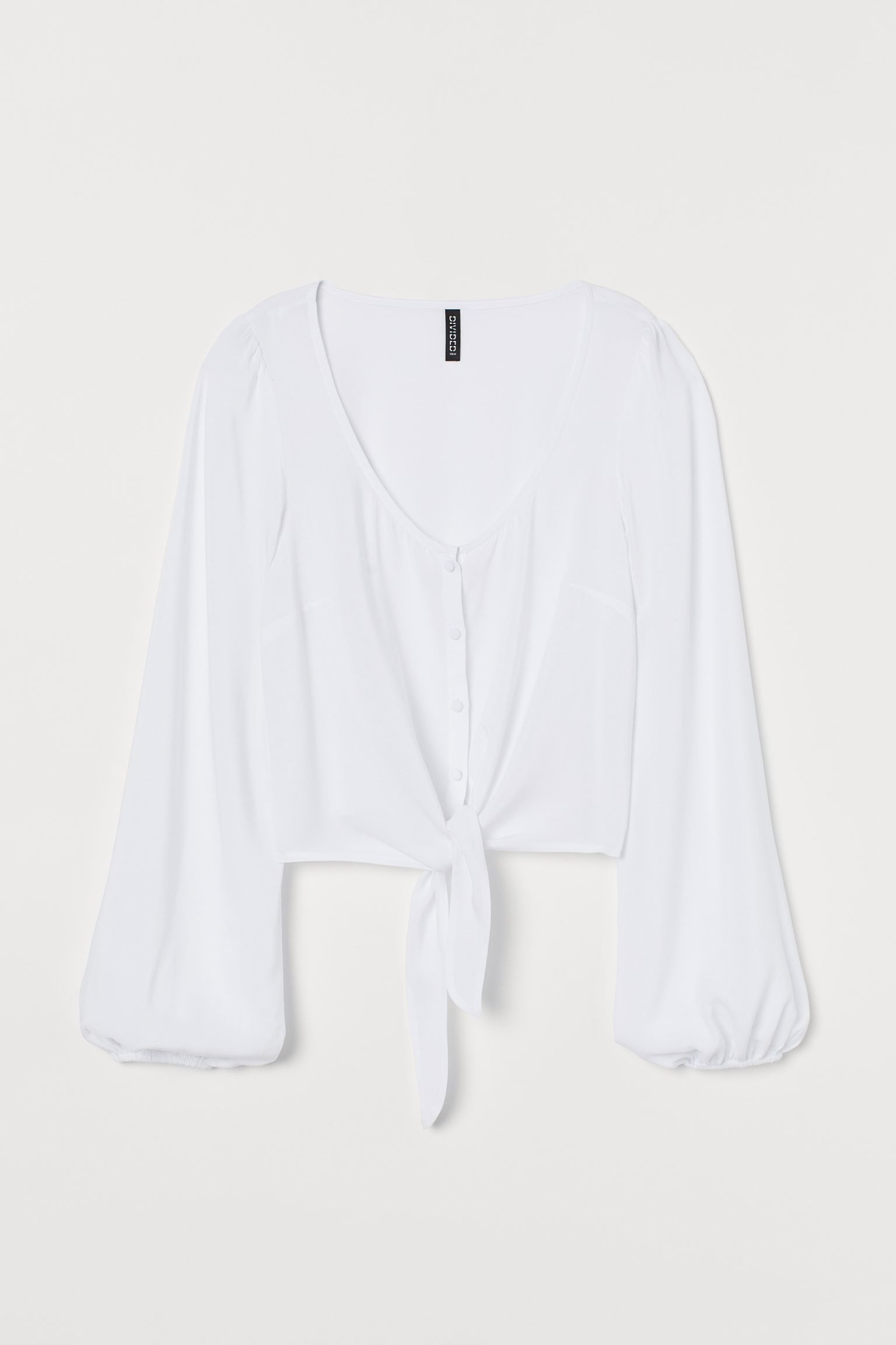 

Блуза H&M  белый 15128555311, Блуза H&M 44 белый 15128555311