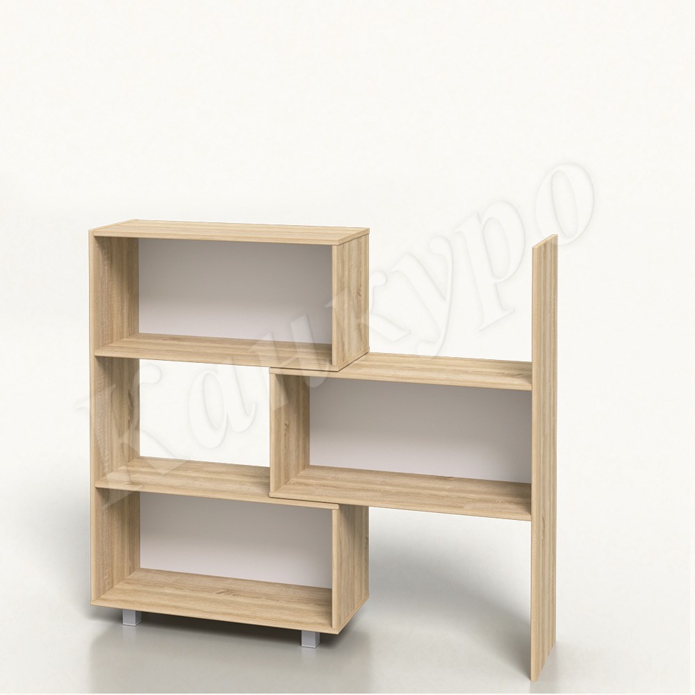 

Стеллаж Konven Mebel КОНОР-3 770-1400х270 мм Дуб сонома