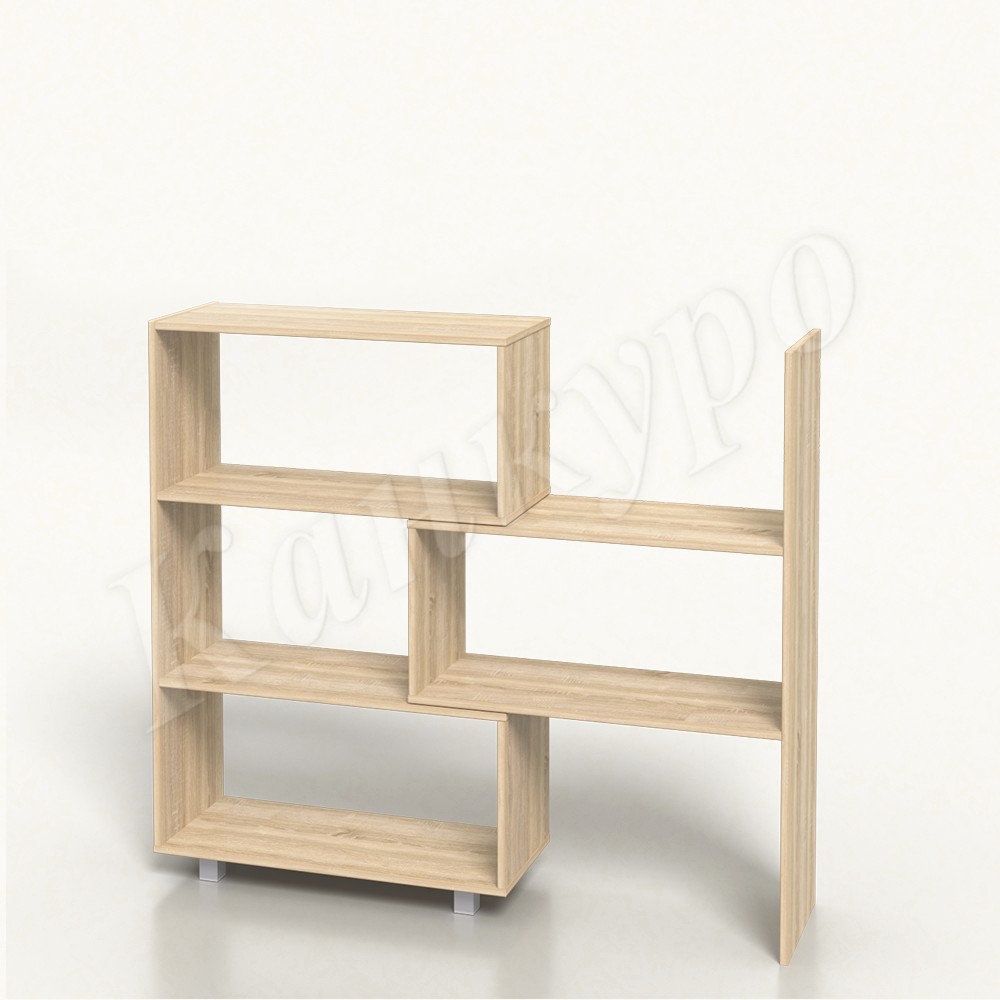 

Стеллаж Konven Mebel КОН-3 770-1400х270 мм Дуб сонома
