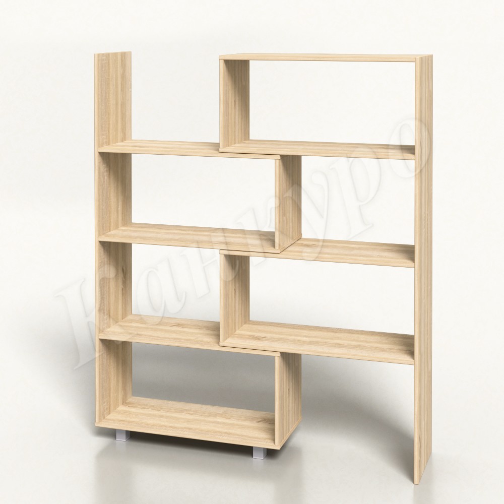 

Стеллаж Konven Mebel КОН-4 770-1400х270 мм Дуб сонома